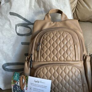 Lug Hatchback Classic VL Backpack Tan EUC